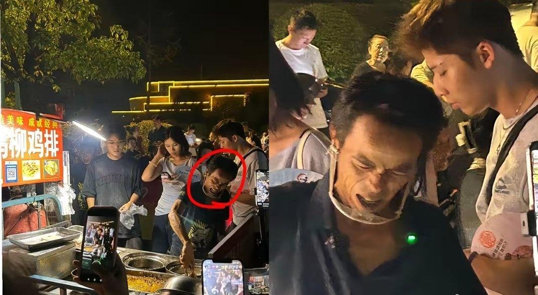 鸡排哥国庆出摊“翻车”：人气爆棚超出预期，累到满脸疲惫仍坚守
“不出意外的话，意