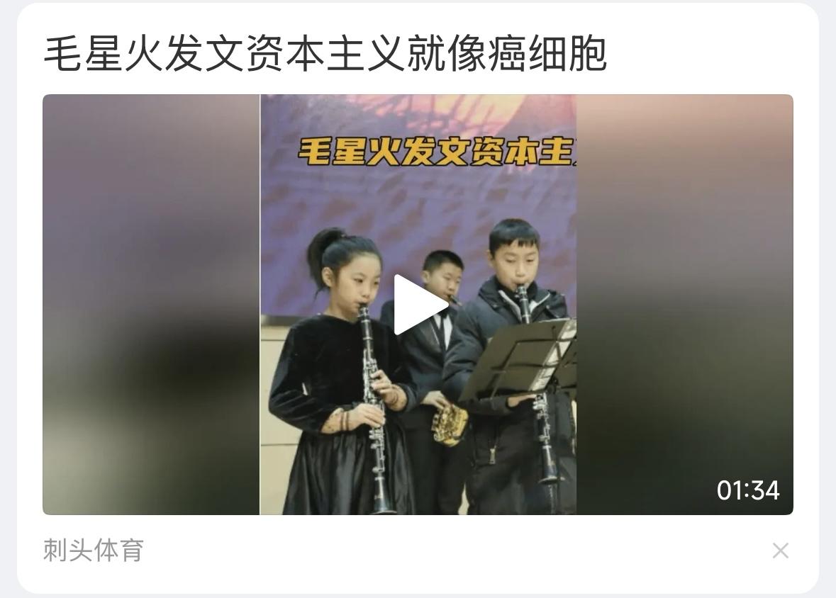 毛星火这话，看起来极左，其实是极右，他攻击的不是资本主义，他攻击的是改革开放，因