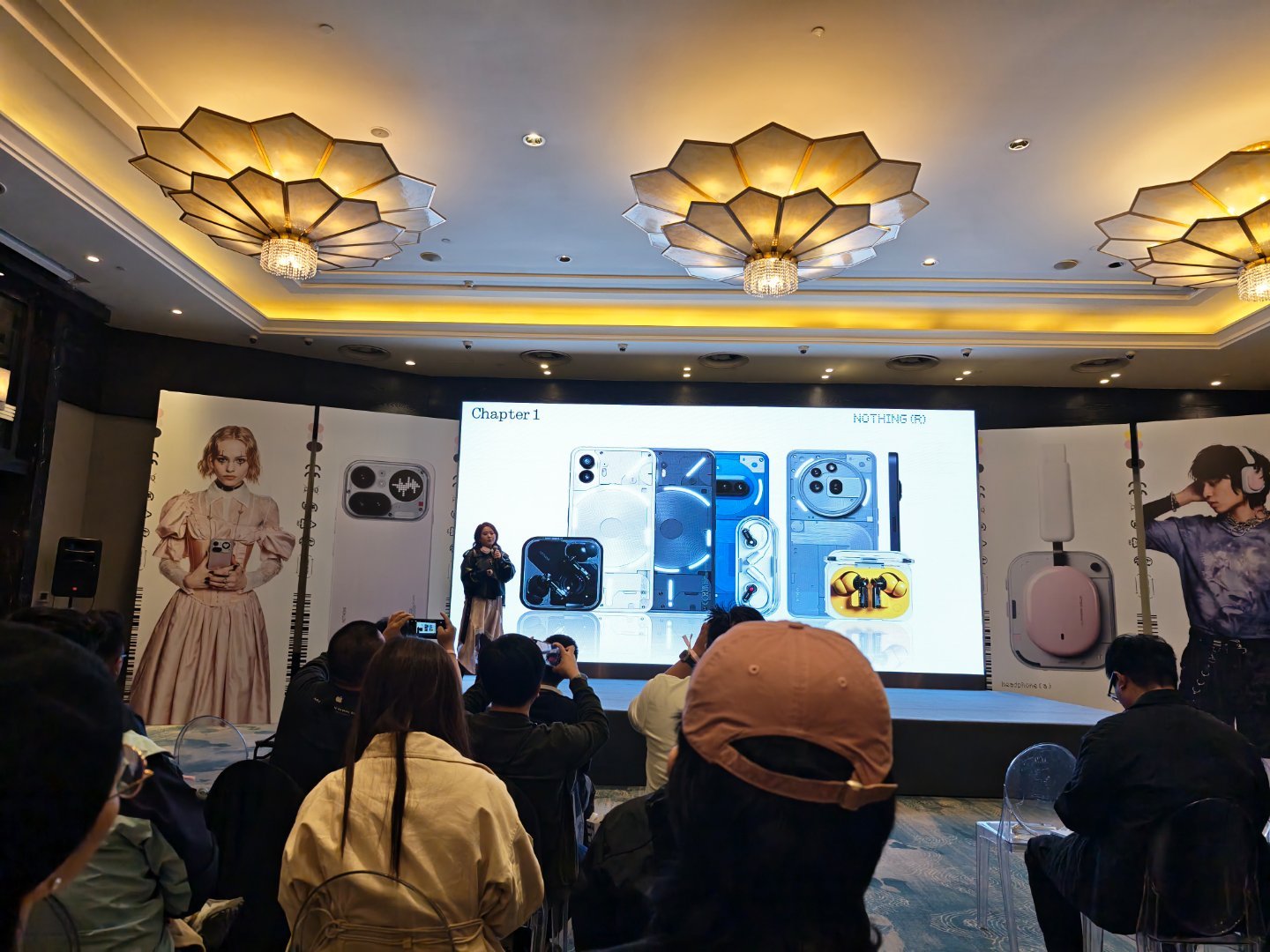 今天来参加Nothing手机发布会，是最近几年，手机的创业者里面，进入规模化的智