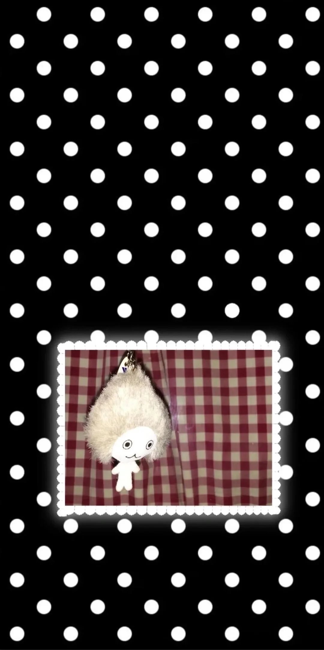 韩系波点手机壁纸 