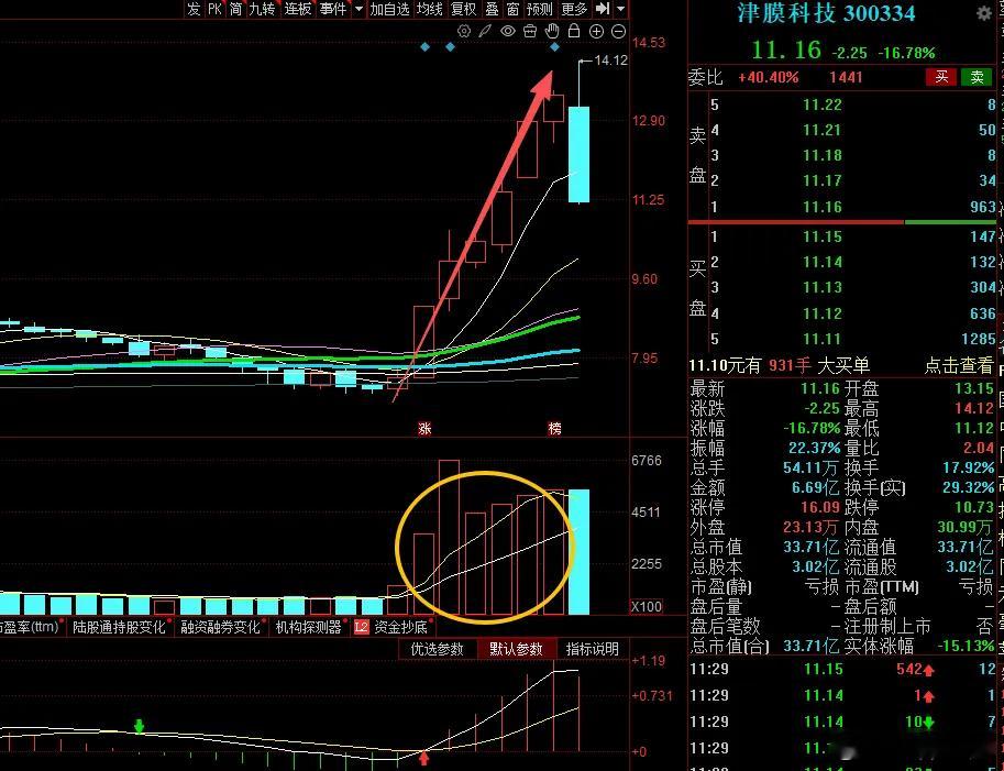 大A今天最惨的票已经诞生了！今天开盘冲高砸盘，最大回撤超20%，买在高点的股民要