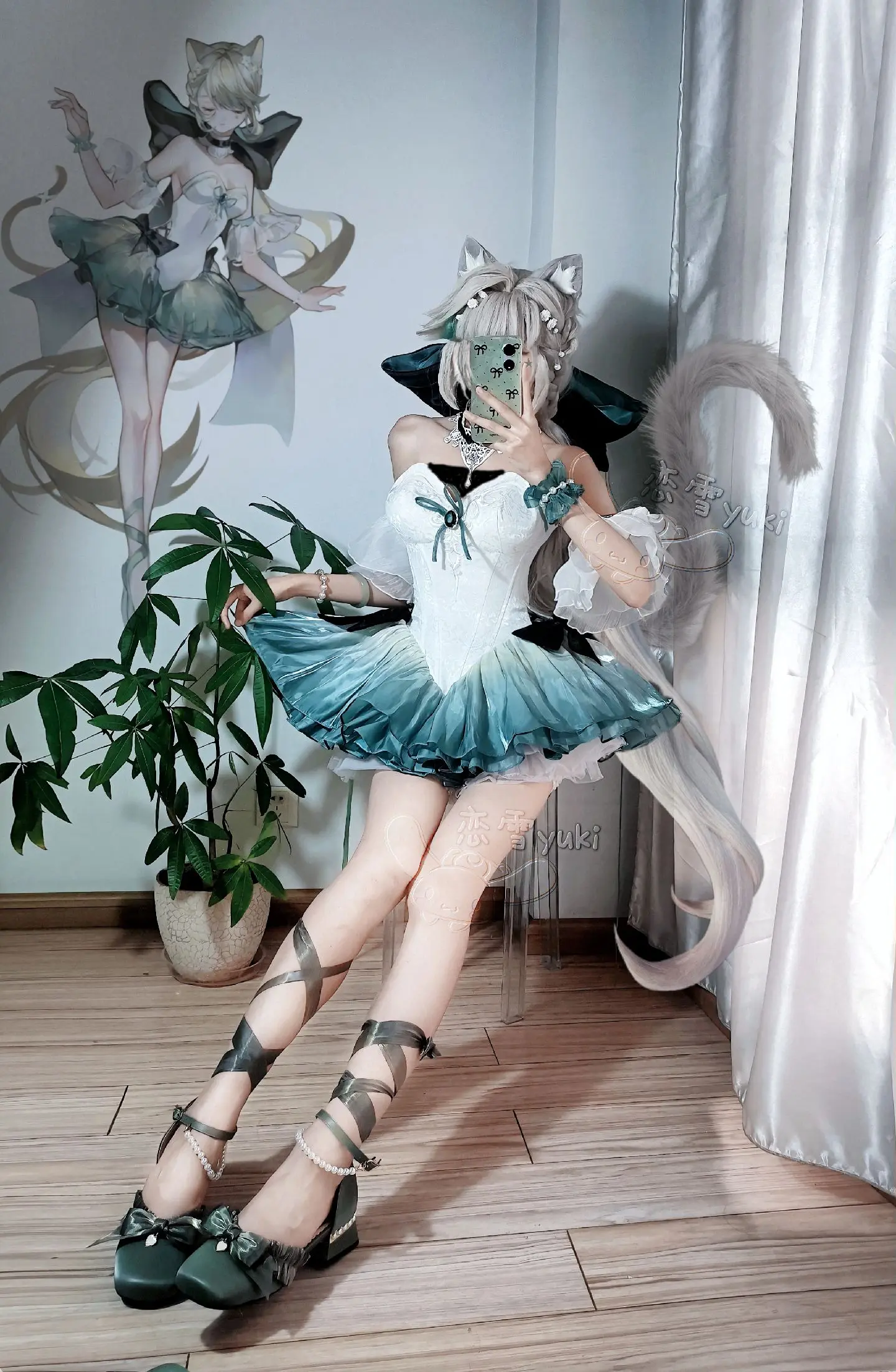 好羡慕那只鸟，可以一直在天空写诗。琳妮特铃兰圆舞曲二次元