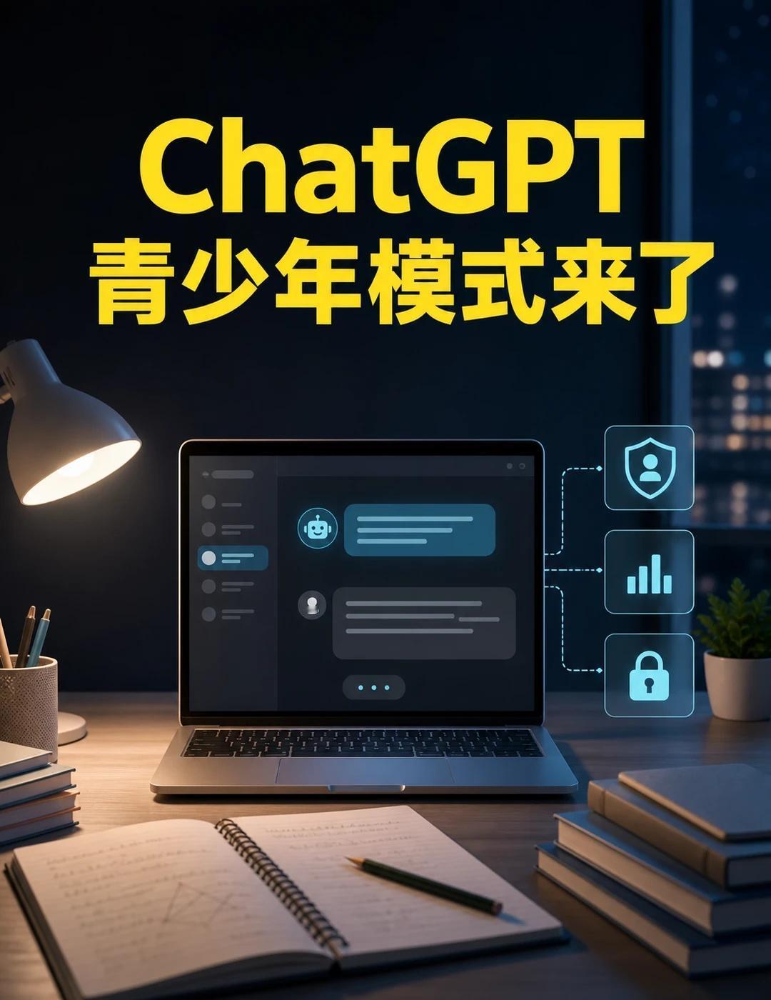 ChatGPT 青少年模式来了，家长先别急着焦虑
我今天看到 OpenAI 发了