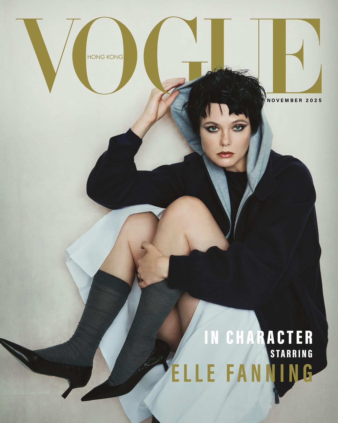 Elle Fanning x Vogue Hong Kong November 