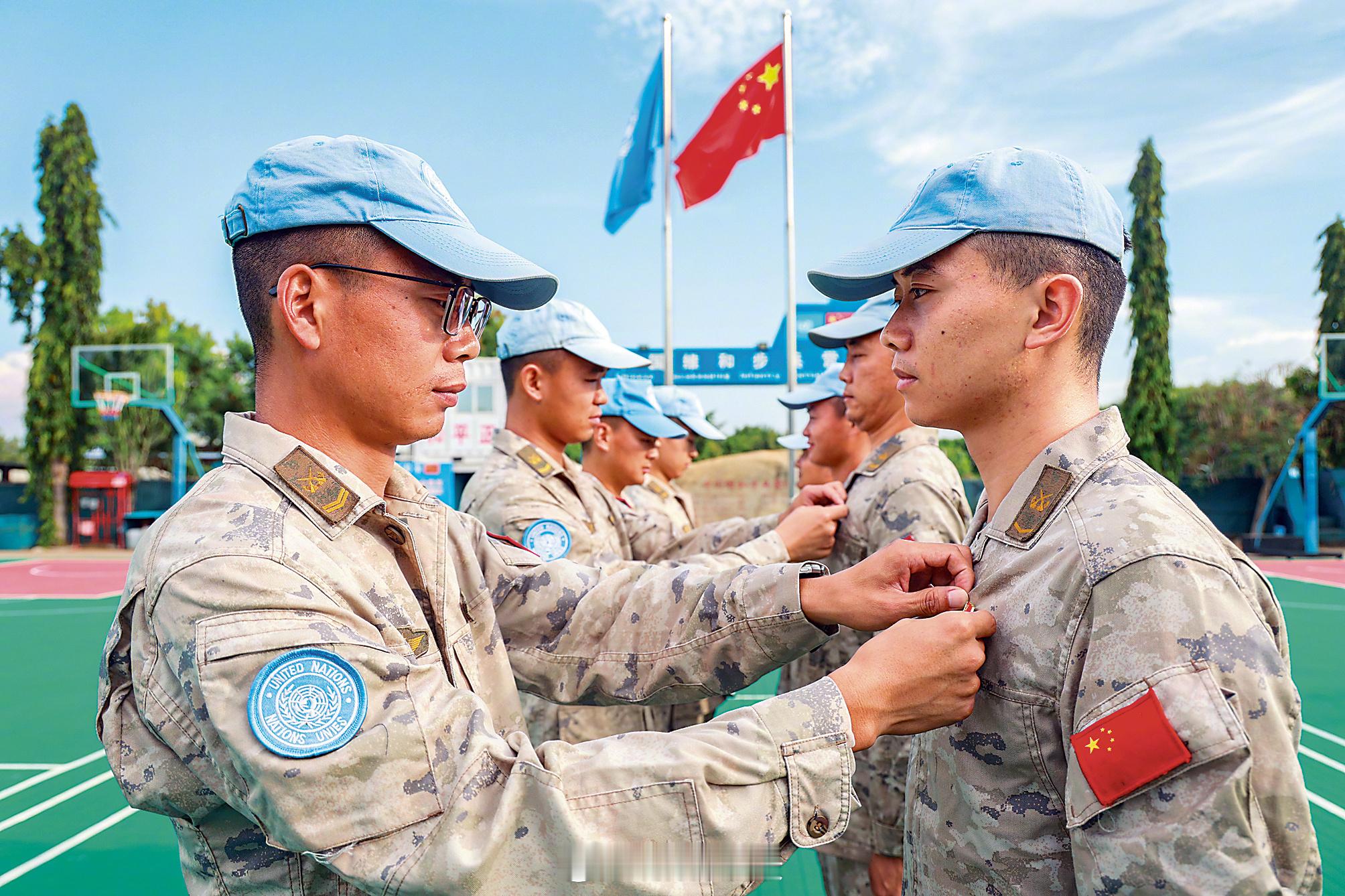 【维和战场擦亮忠诚底色——中国多支维和部队庆祝中国共产党成立105周年】解放军报