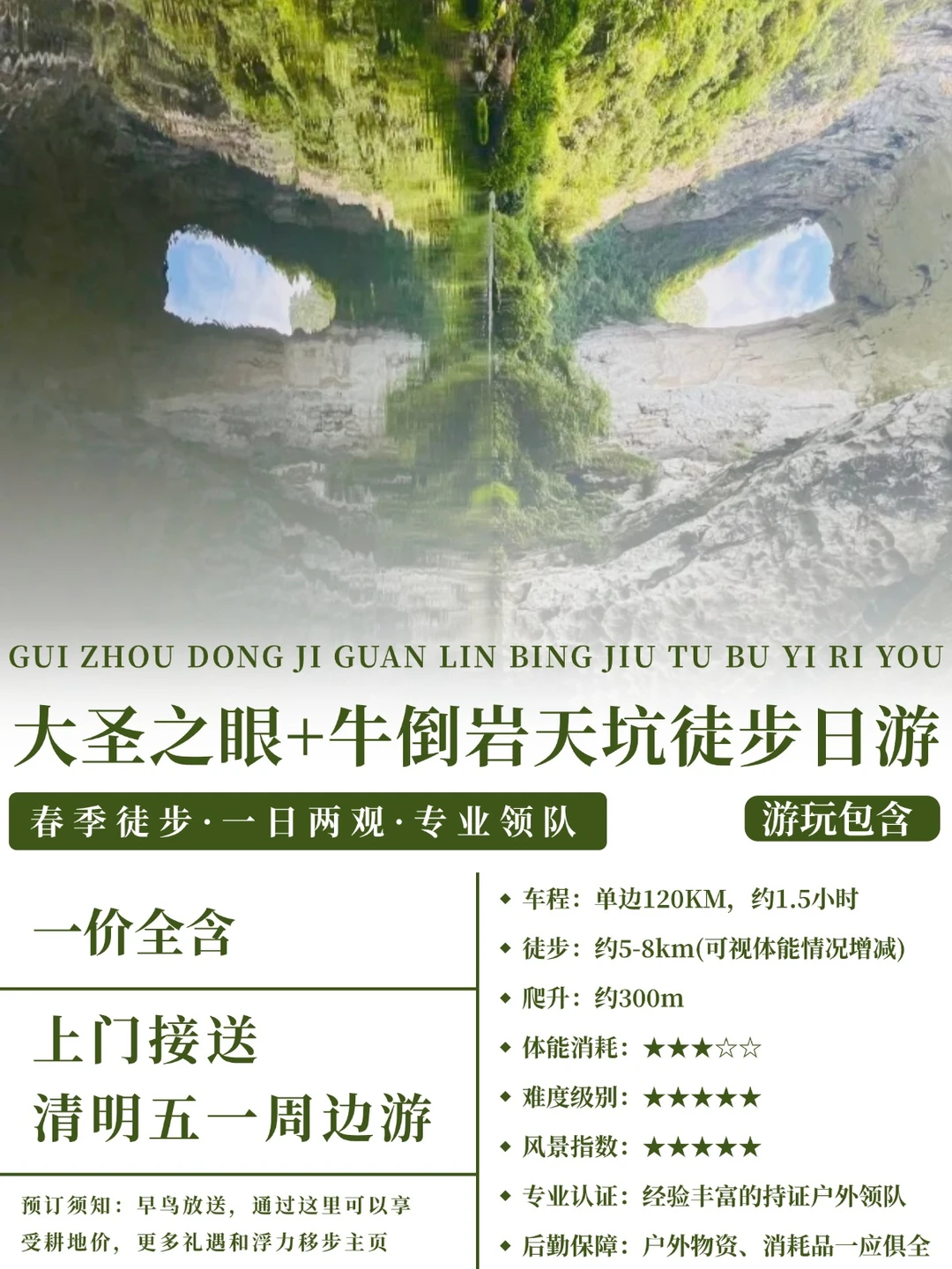 贵州徒步被严重低估！大圣之眼+牛倒岩天坑