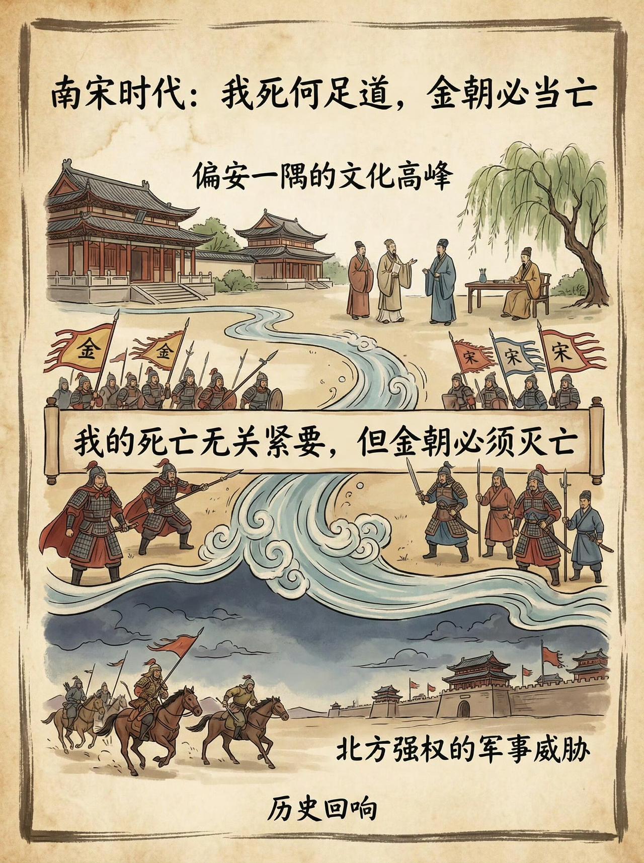 我死何足道，金朝必当亡！南宋联蒙灭金，一场悲壮的复仇
 
靖康之耻，刻进南宋王朝