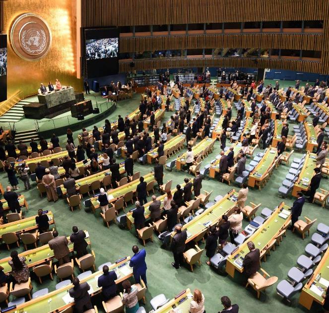 傻眼了吧！

联合国秘书长发出警告：如果各会员国不能按时足额交会费，联合国就有“