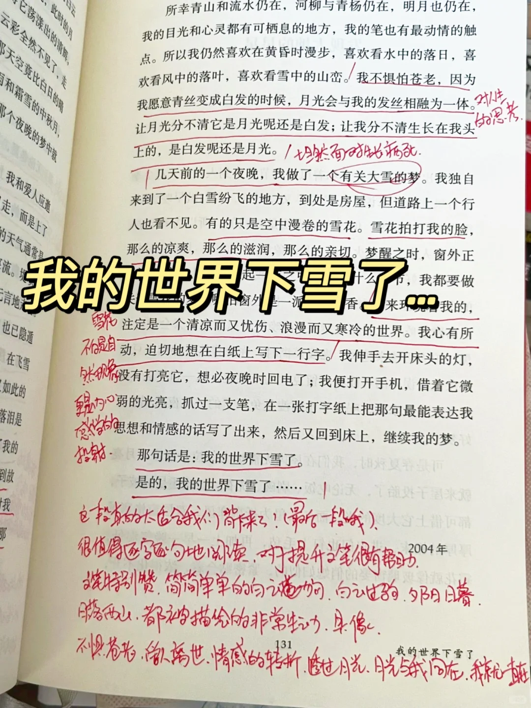 好喜欢这句“人生是可以慢半拍，再慢半拍的”