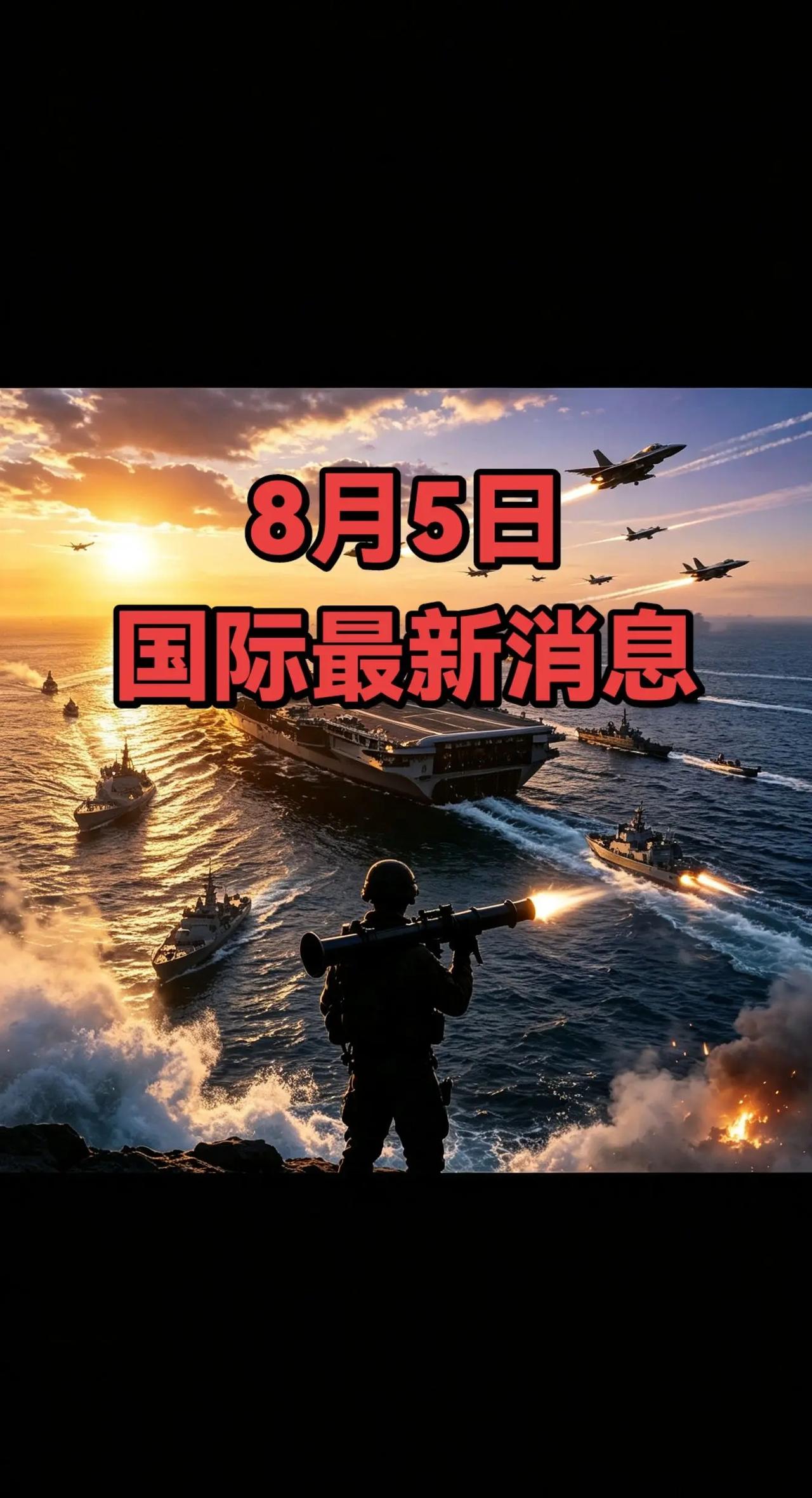 8月5日国际最新消息。军事热点追踪 强大的祖国是我们的底气 强军才能强国 大国重