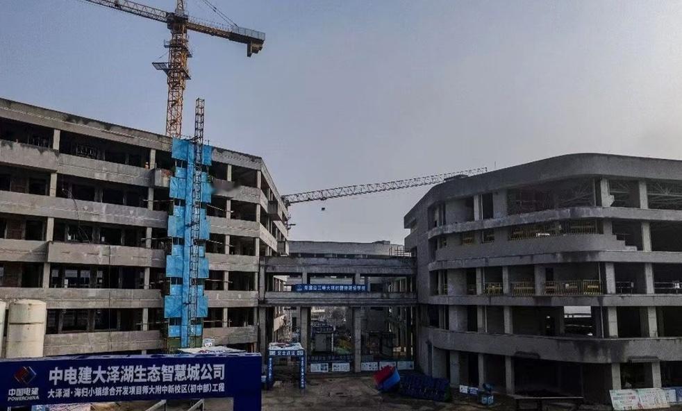 "以后孩子上初中，走几步就到了！"这是长沙望城区大泽湖片区居民最近聊得最多的话题