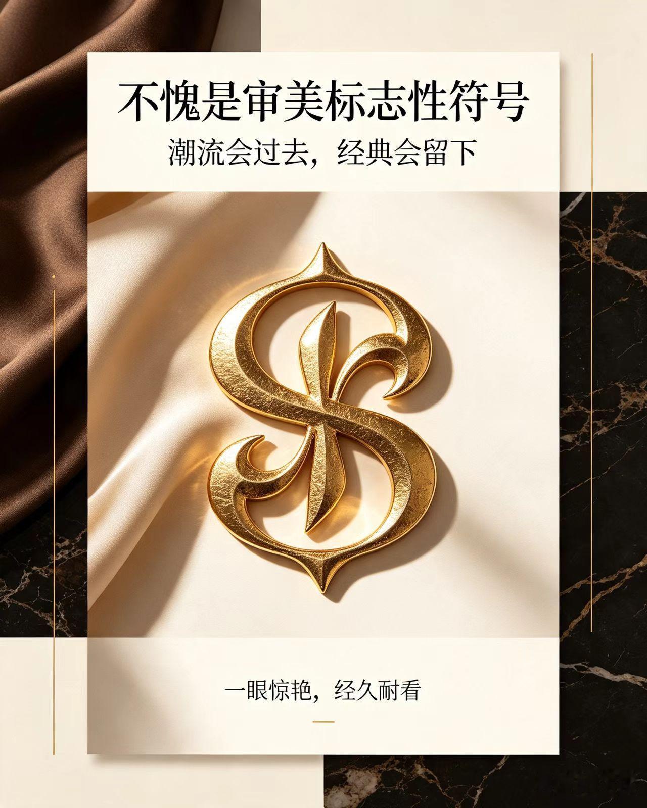 不愧是审美标志性符号👏有些美感不会随着潮流更迭褪色。
跨越岁月洗礼，挣脱短期流