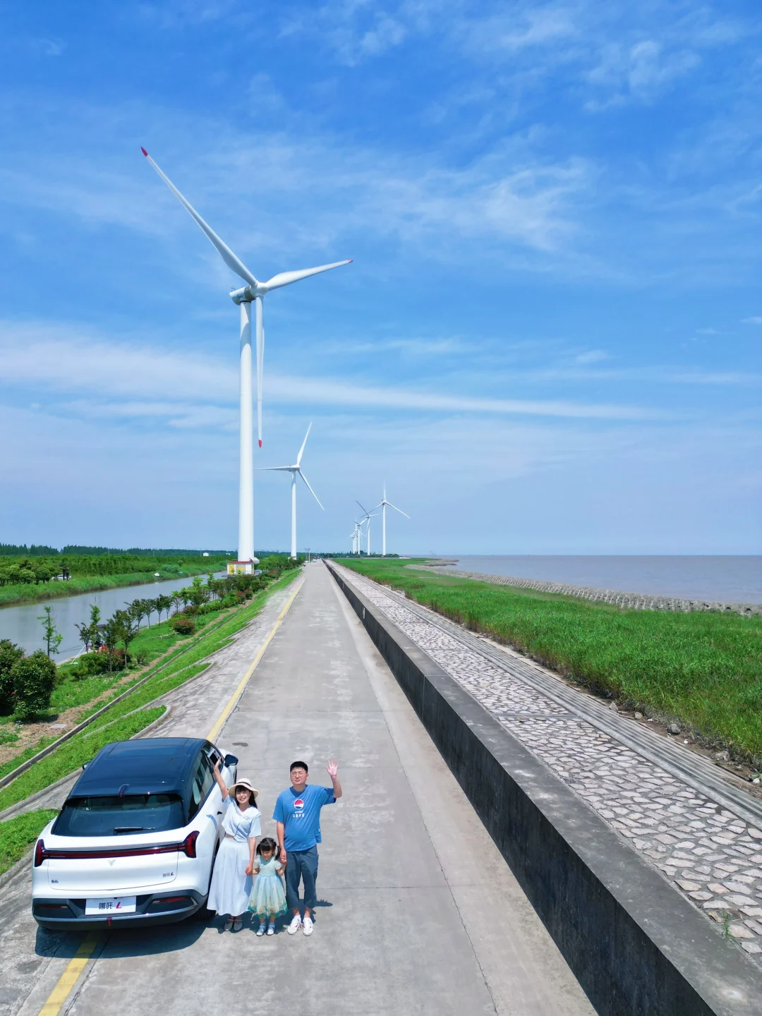 上海居然有风车海📍发朋友圈被问爆了
