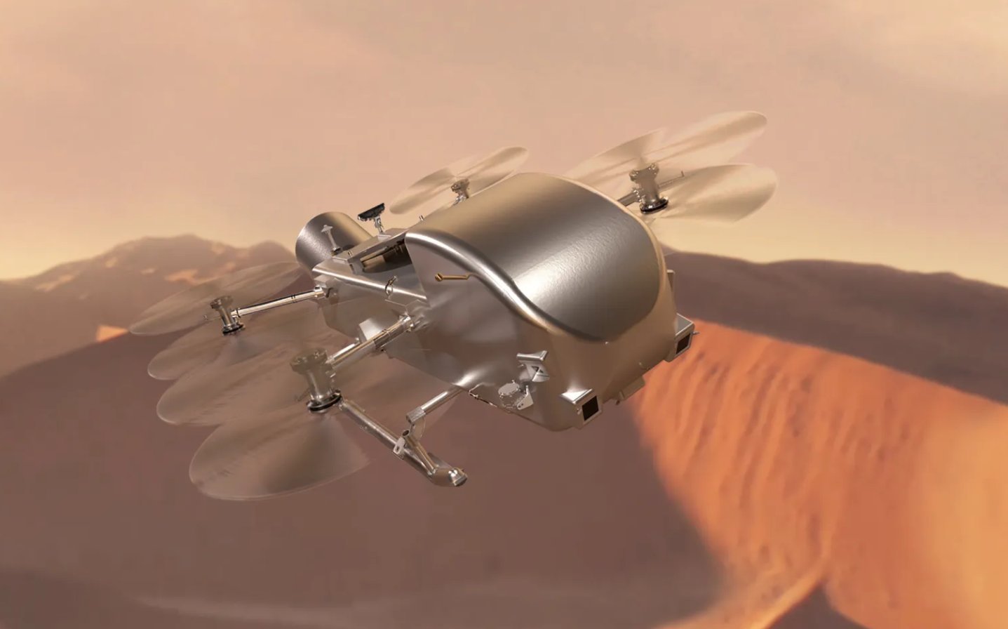 美国宇航局已选定使用SpaceX的猎鹰重型火箭发射土卫六蜻蜓号任务，计划于202
