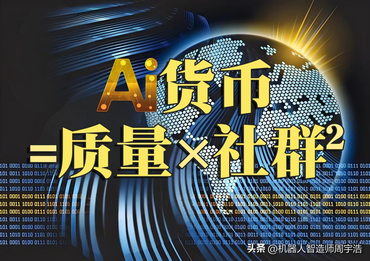 Ai货币=质量（制造）✘社群²（消费），任何脱离了实体制造业和消费的金融（股市）