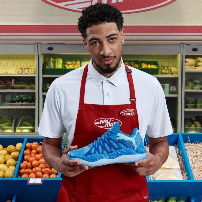 NBA[超话]  哈里伯顿彪马签名鞋1代“Opal” ​​​