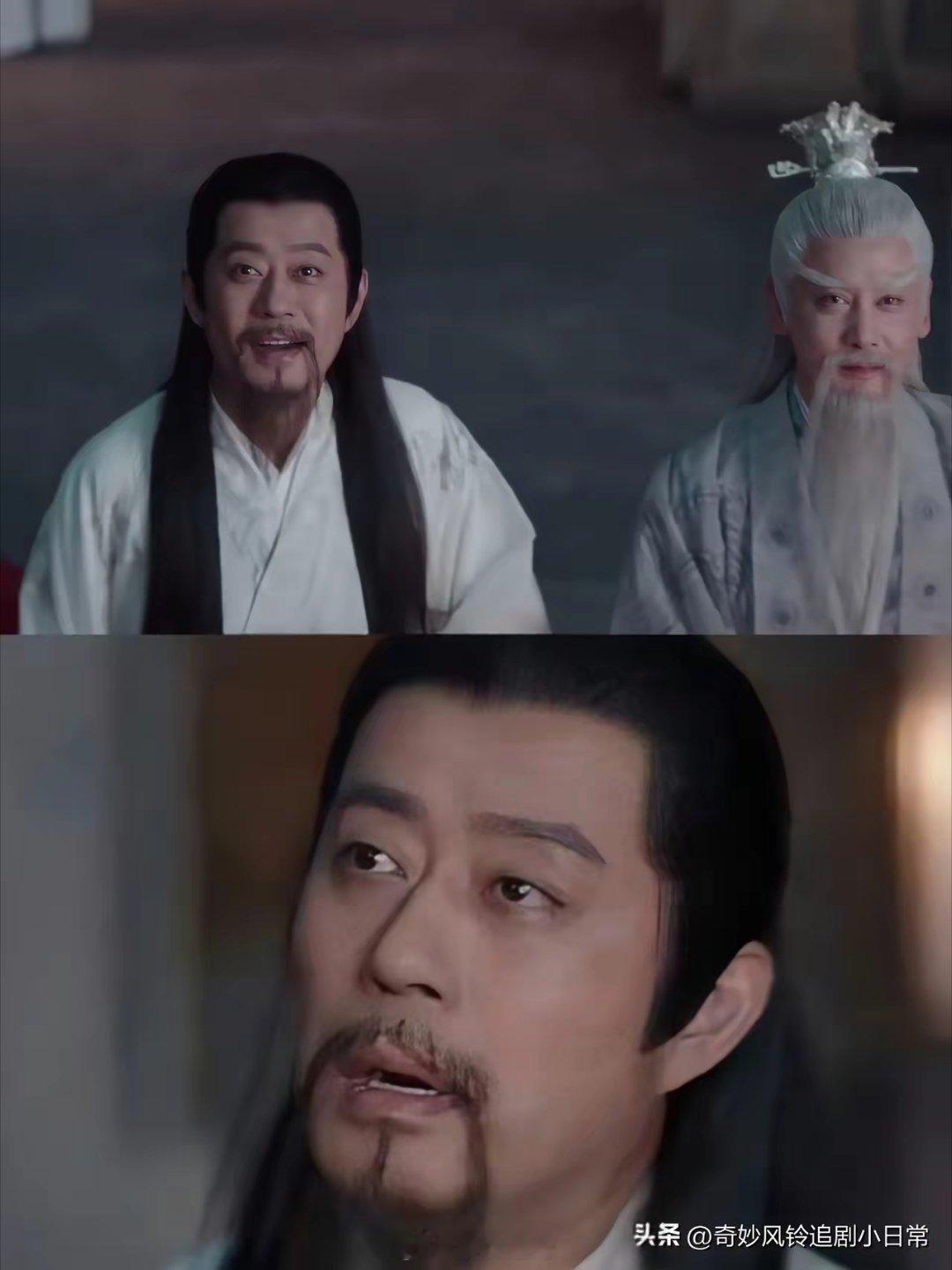 《大奉打更人》搞笑，老皇帝看到灵龙救下许七安，瞬间不嘻嘻了皇帝老登本来看到许七安