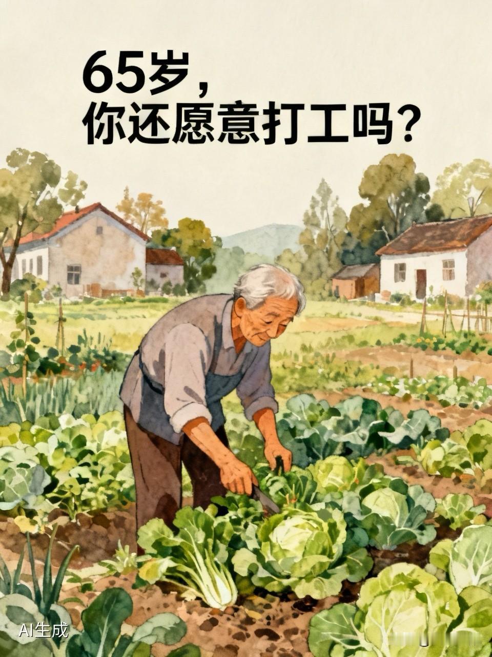 65岁,你还愿意打工吗?
愿意，在家没事很无聊，就是这样的年龄没地方接收，只好自