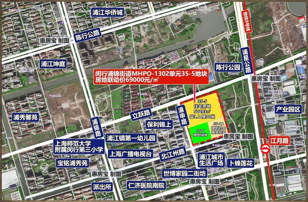 4站前滩+低密洋房 闵行浦锦住宅项目待上市