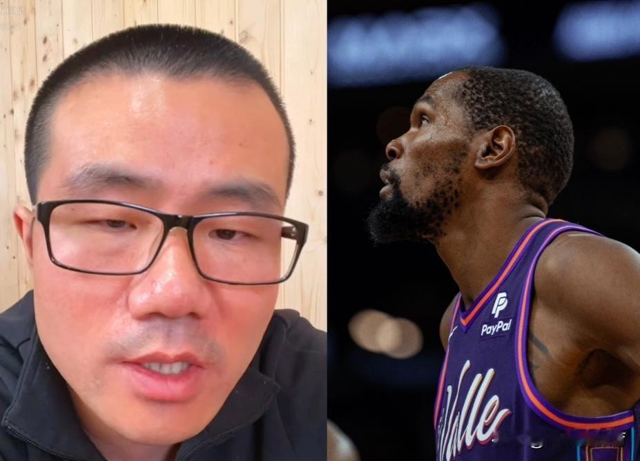 原来徐静雨是对的，他早就看透了杜兰特！
很早之前，在杜兰特离开勇士去篮网的时候，