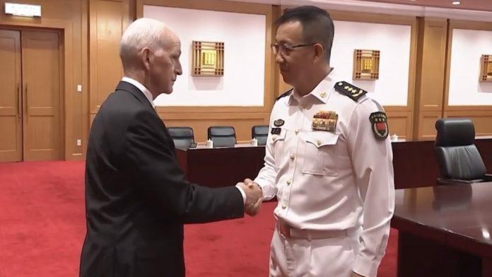 福建舰公布弹射当天，中国防长在北京，对来访的美国人说了一席话！

2025年9月