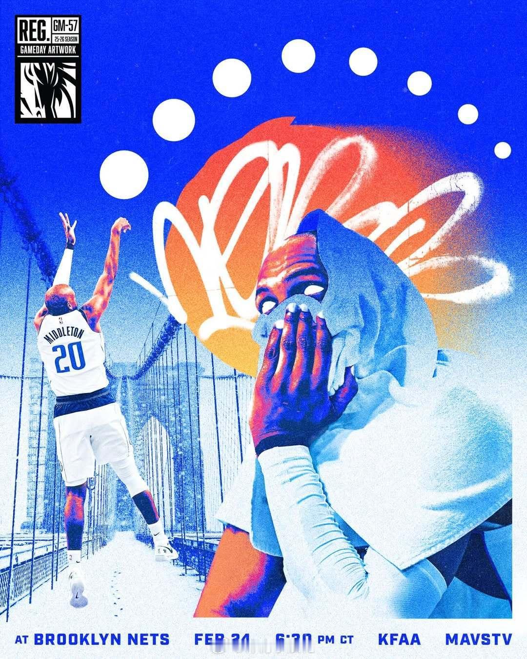 【赛事预告】📅 北京时间2月25日⏰ 早上8:30🆚📍巴克莱中心球馆，纽约