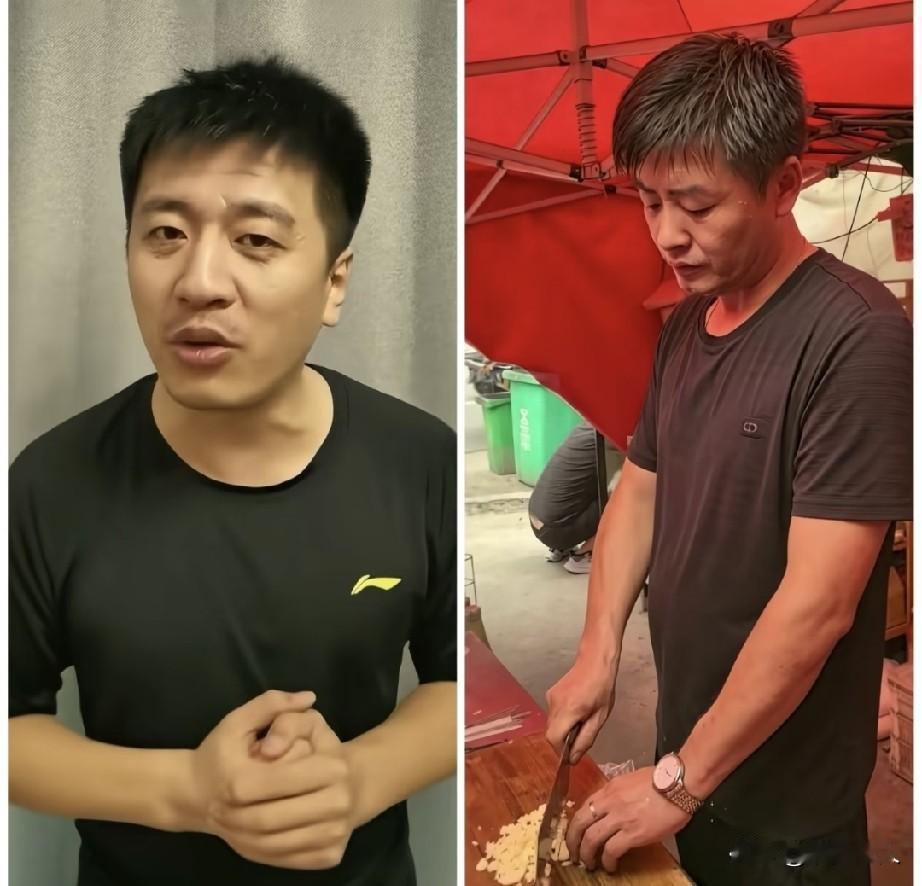 河南平顶山那个烧烤摊老板，就凭一张侧脸，硬控了几万网友的泪腺。真的太像张雪峰老师