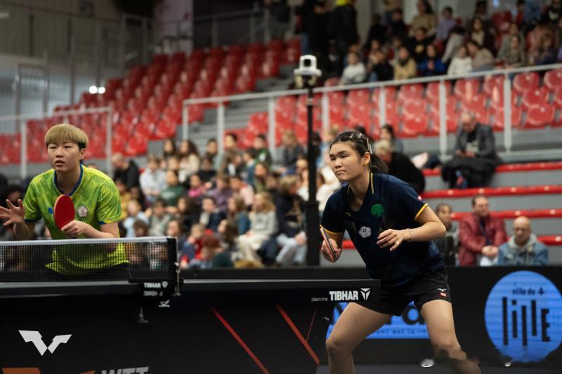 【台媒】WTT法国里尔支线赛 4连胜快意封后 李昱谆/简彤娟今年首搭就夺冠赛后被