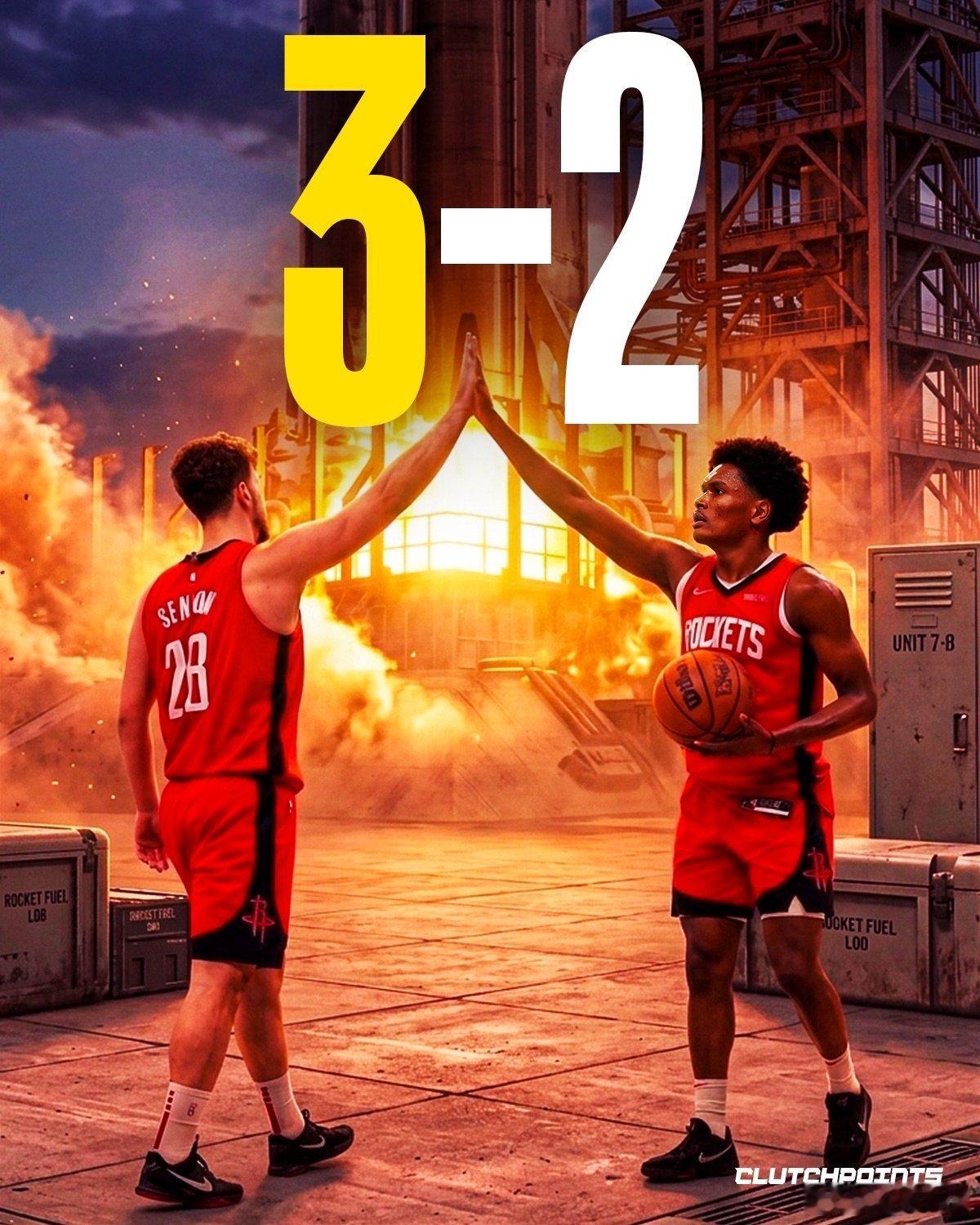 火箭再赢一场，感觉系列赛要被拖到抢七了火箭vs湖人nba