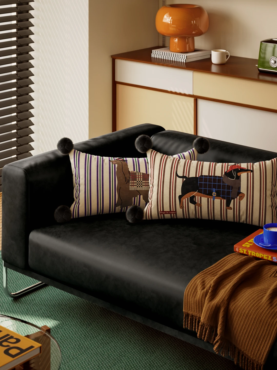 中古英伦风抱枕🔜把老钱氛围感拉满！