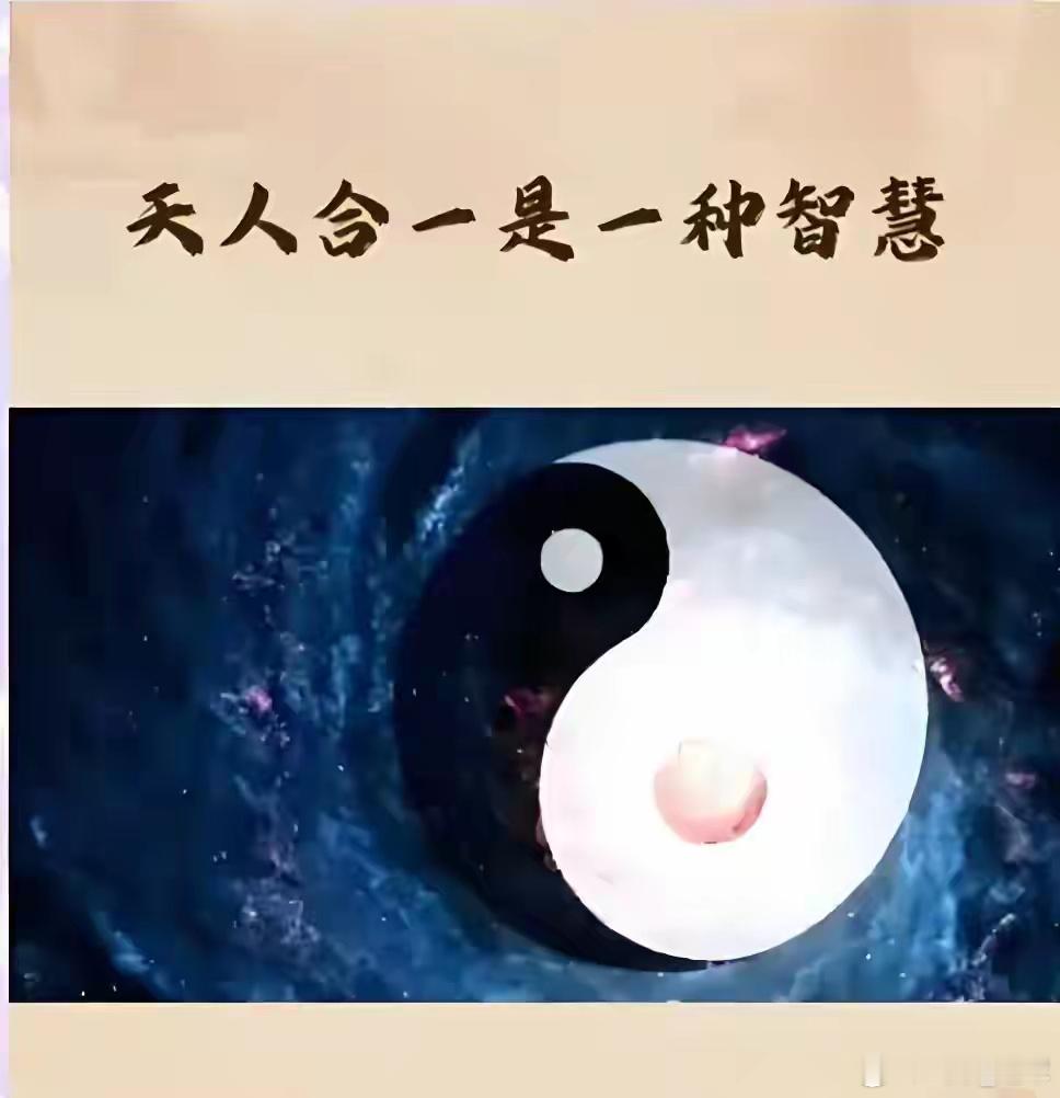“天人合一”解锁中华文明顶层智慧的钥匙理解“天人合一”，就等于拿到了解锁中华文明