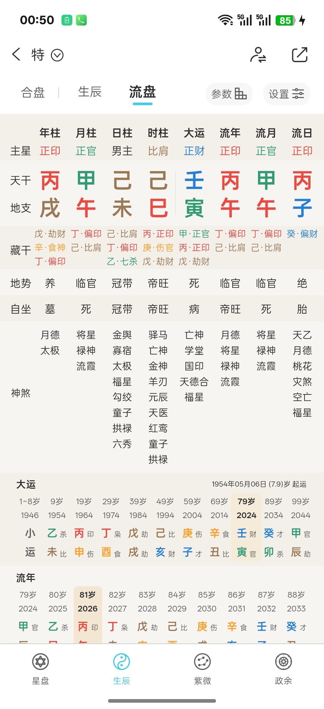 我意识到正印太重要了连任稳定，安稳退下 