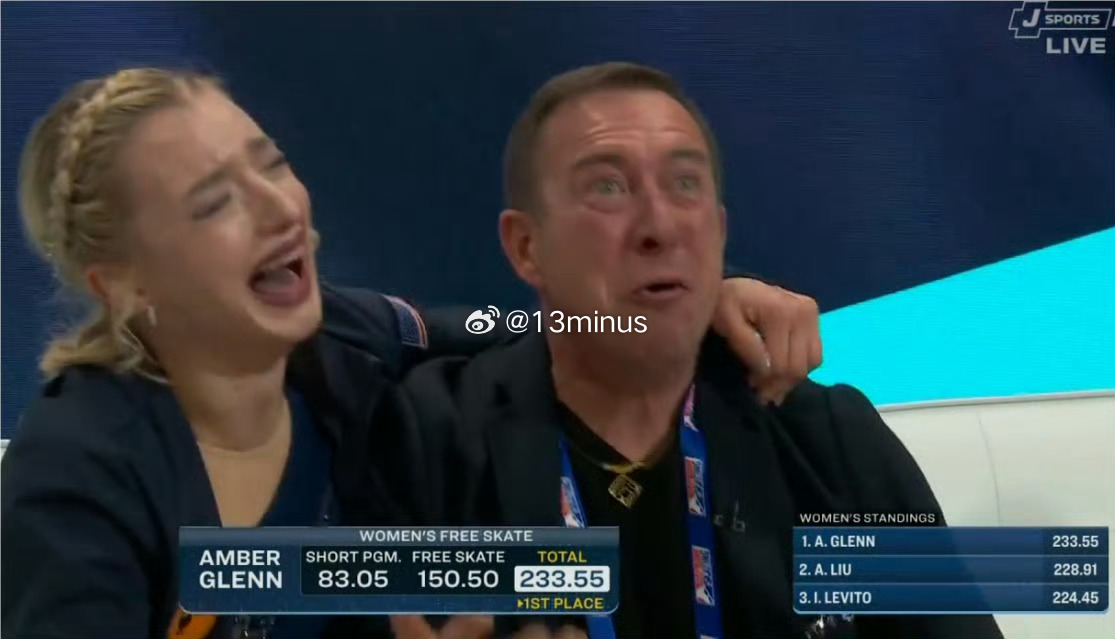 大龄女单之光美银姐，最后一个3lo跳虽然有一些小瑕疵，但还好hold住了，25岁