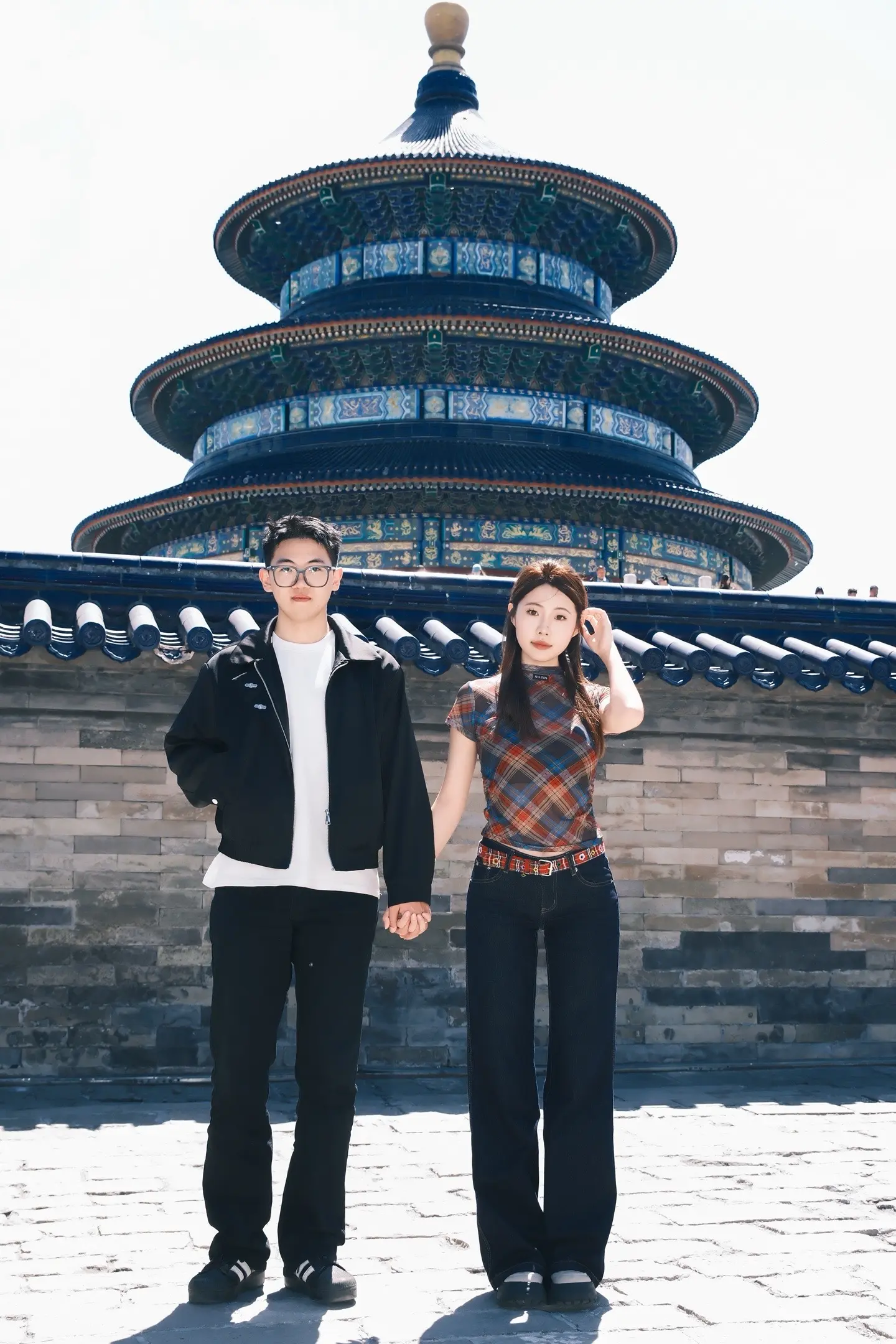 天坛免费给粉丝拍照（粉丝福利）首张免费！他与她的天坛人生照片与富士nc...