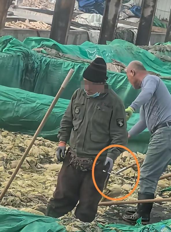 酸菜乱象再曝丑闻：工人池边抽烟吐痰，省部门介入调查，行业信任再遭重创
 
近日，
