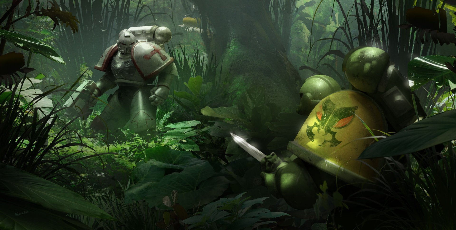 战锤40k 偶遇by Vukašin Ivković 