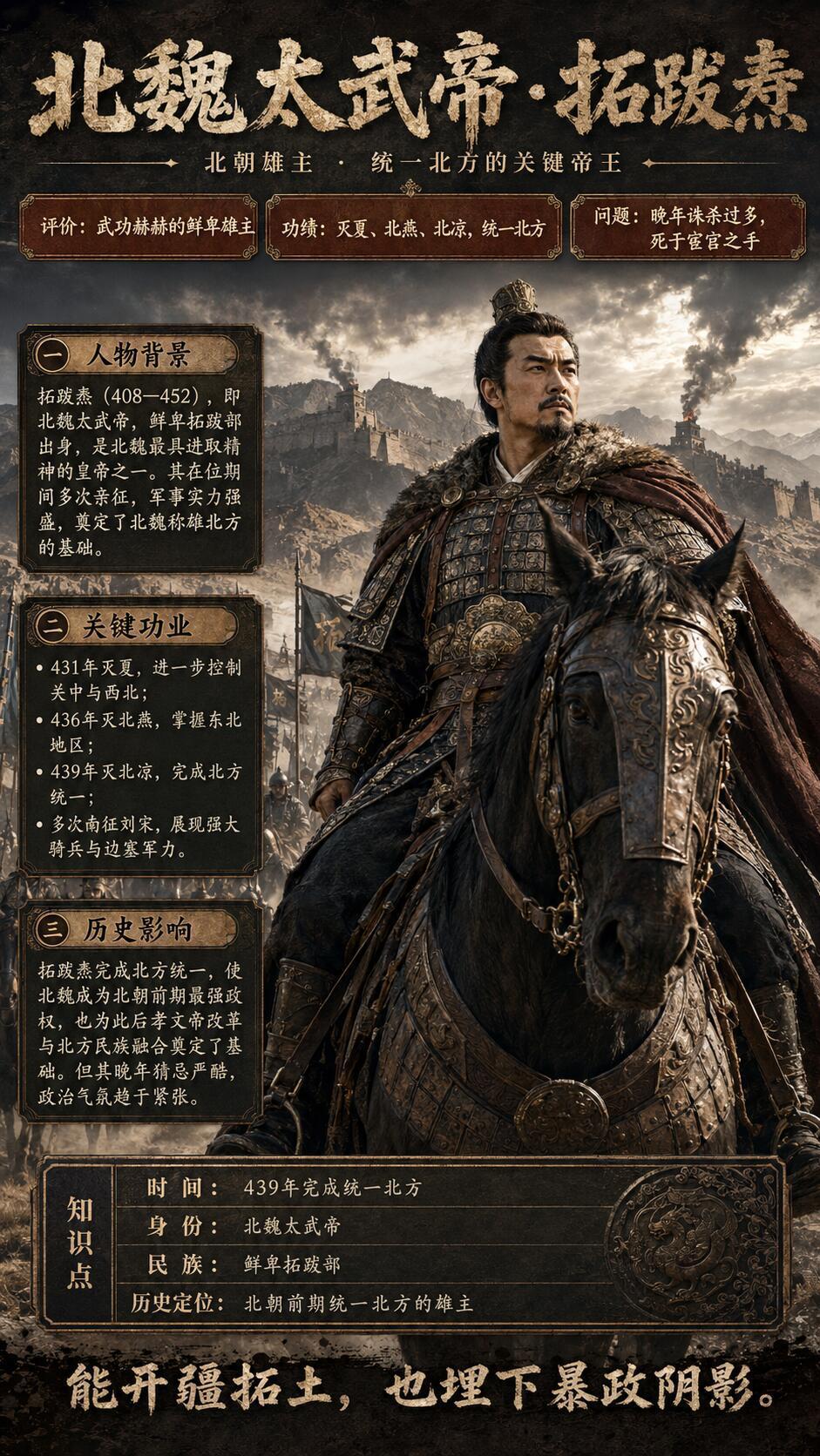 南北朝皇帝图鉴：有人开挂有人摆烂。 ​​​