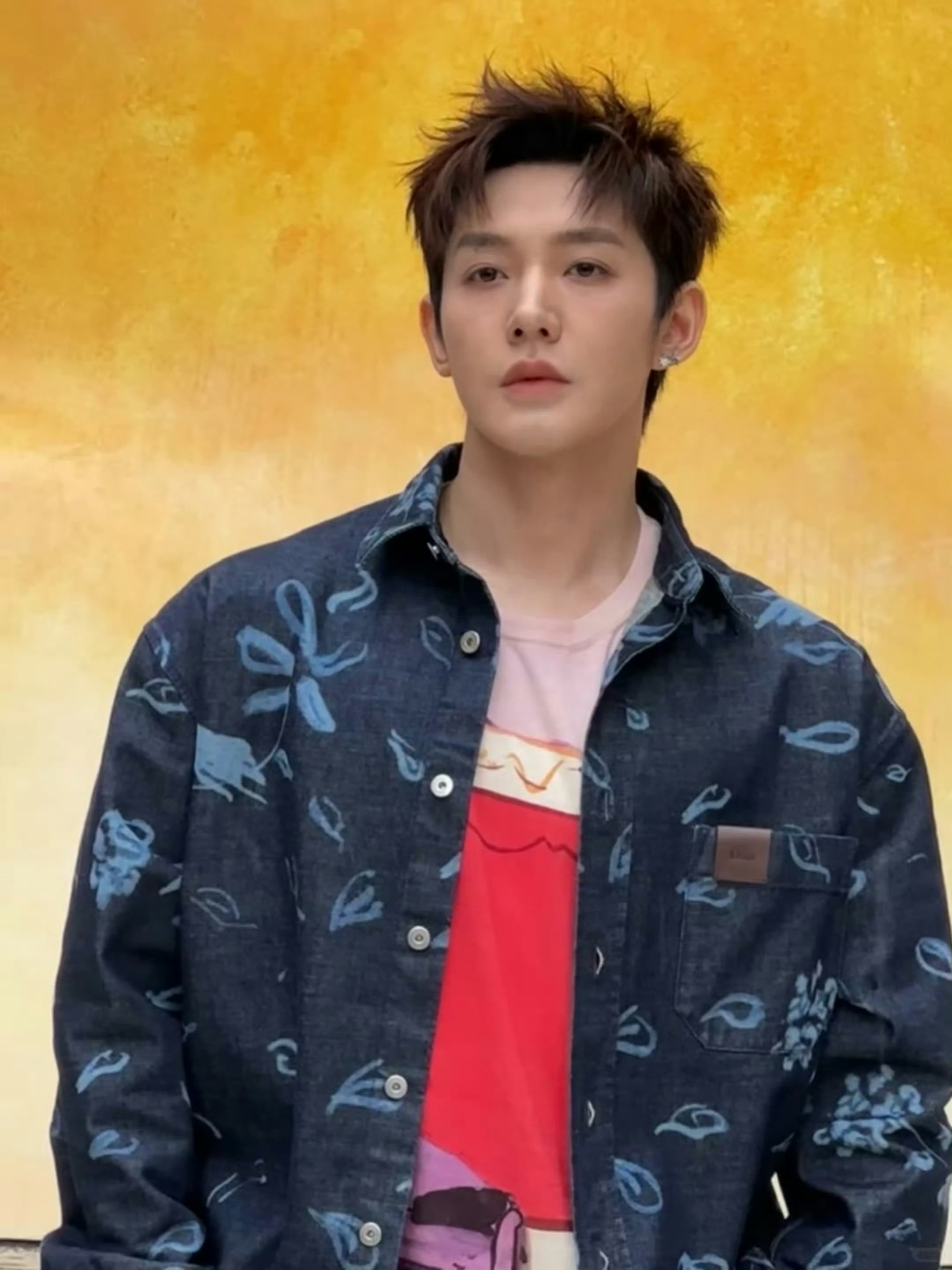 迪丽热巴邓为生图状态迪丽热巴邓为状态好帅啊 