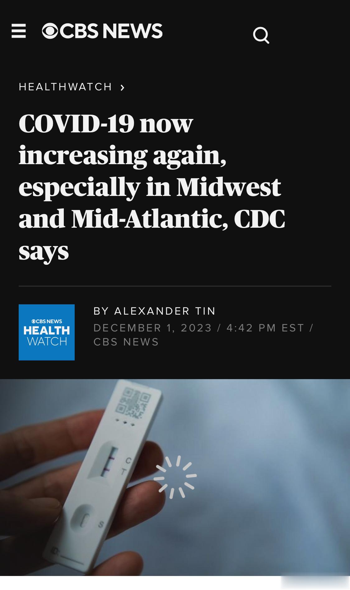 美国CBS报道，美国疾病控制与预防中心（CDC）周五宣布，新冠病毒的传播在全美大