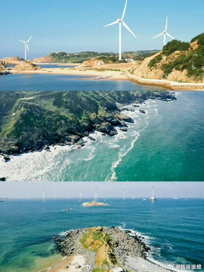 人人人人栈桥人人人人澄澈天空如剔透琉璃，温柔海风轻吻面庞，大海蓝得澄澈。海天在无