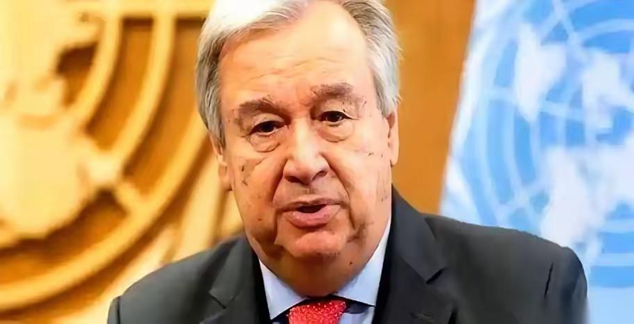 联合国发言人法尔汉·哈克，站在发布会的聚光灯下，清了清嗓子，用中文，一字一句地说