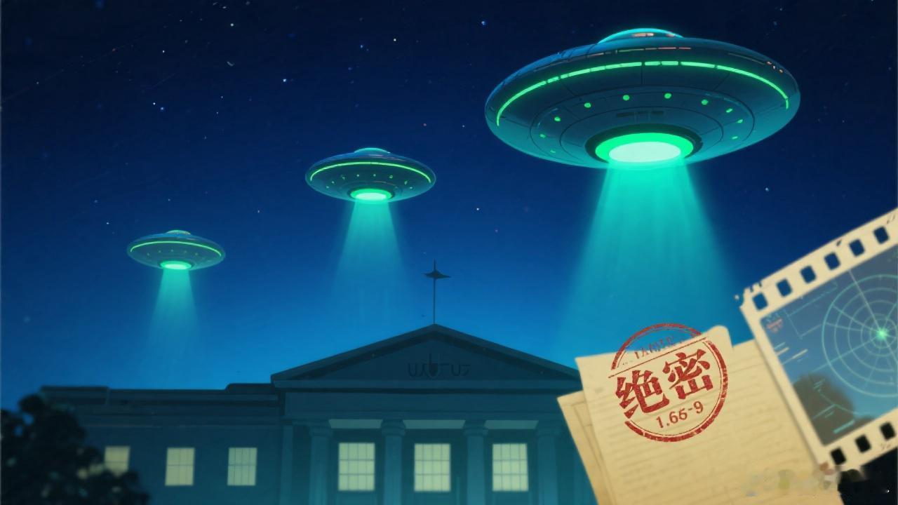 美国公布大量从未曝光的UFO视频五角大楼终于松口了！🛸几十段从未流出的绝密视频