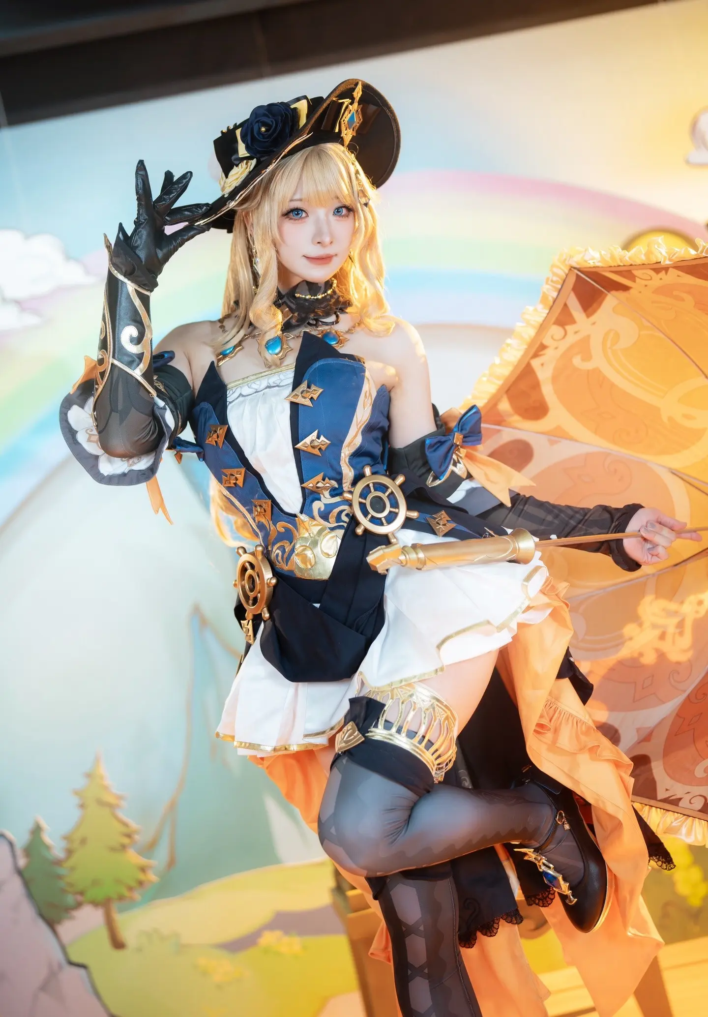 优雅的大小姐来了！很荣幸再次作为公式coser 并参加了c104 有在...