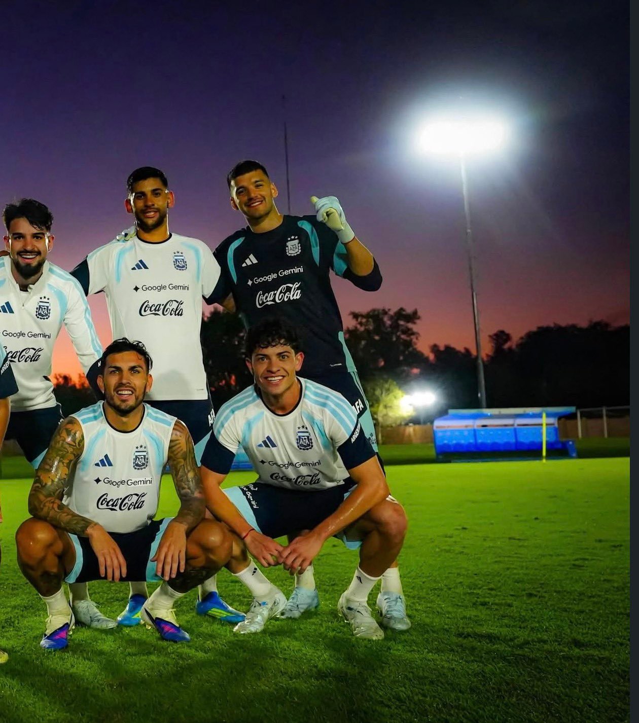 今天队内分区赛的获胜队伍🇦🇷🔥梅西