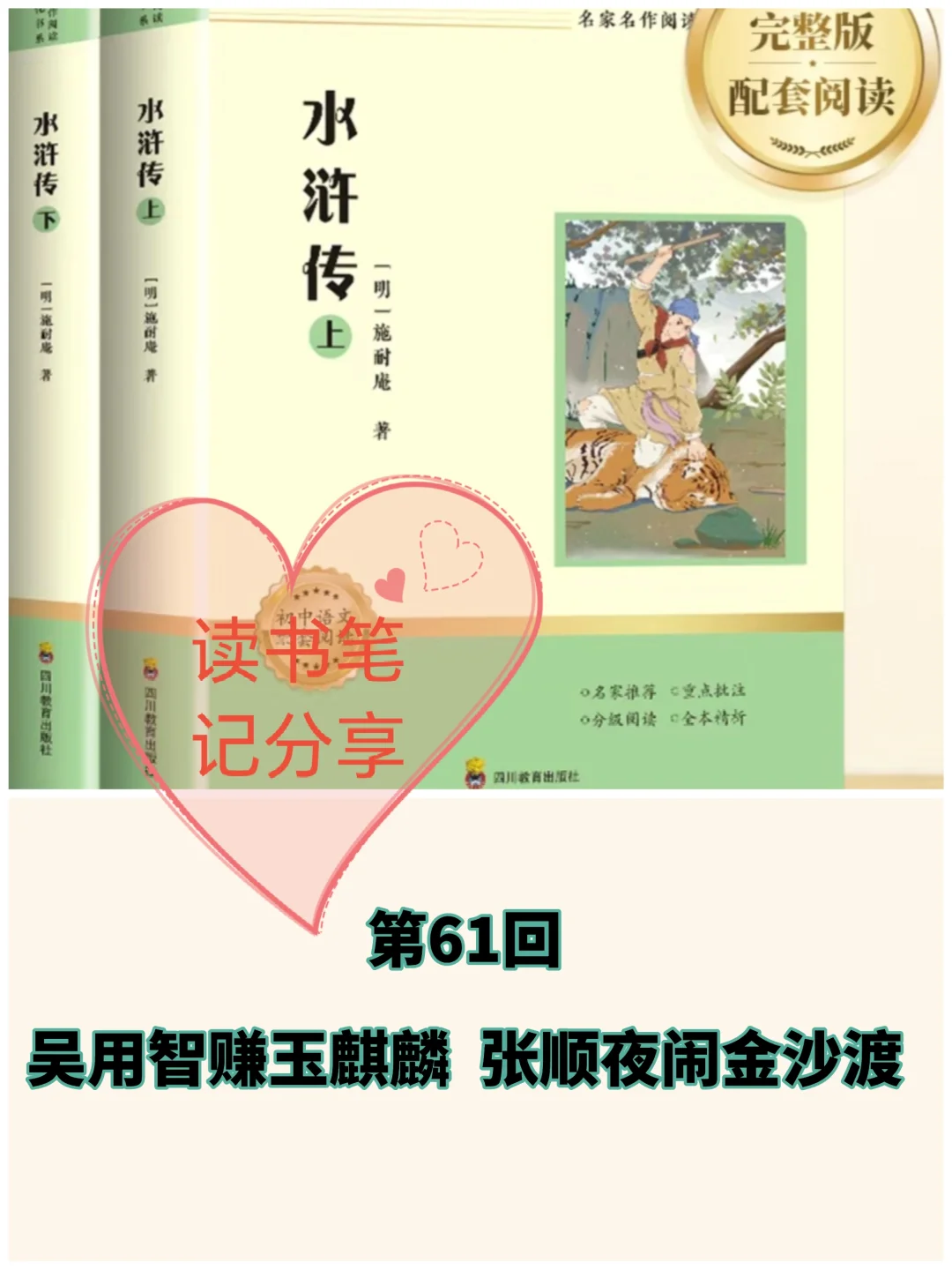 《水浒传》第61回👉读书笔记分享