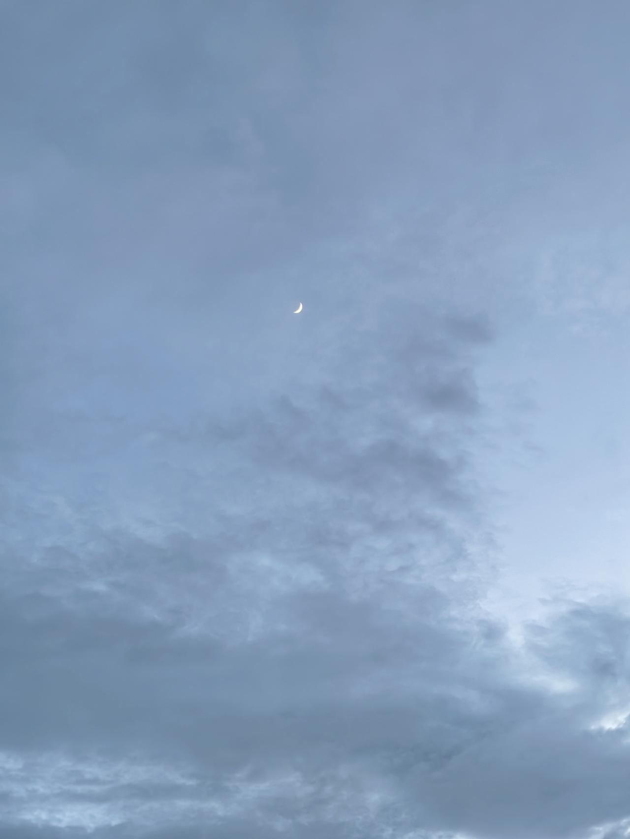 又是一个夏雨天，

弯弯的月牙，

像极了你的眉眼。

一张图记录2026