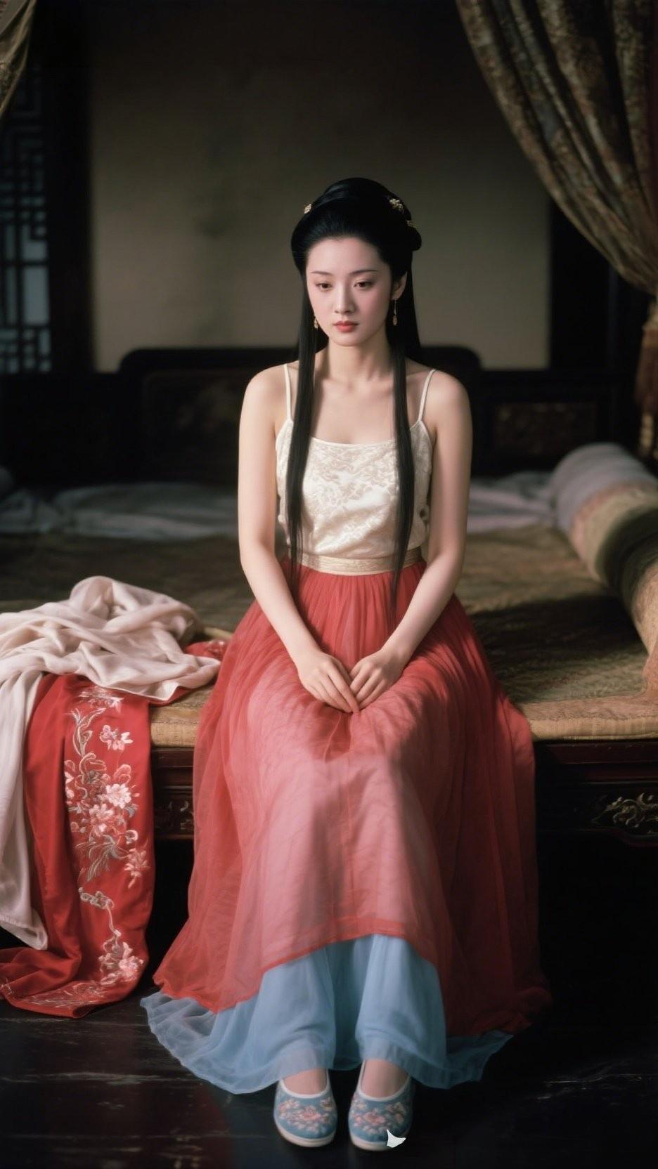 独守空房
 
窗棂上的月光，是今夜唯一的访客。它踩着雕花格纹踱进来时，我正把指尖