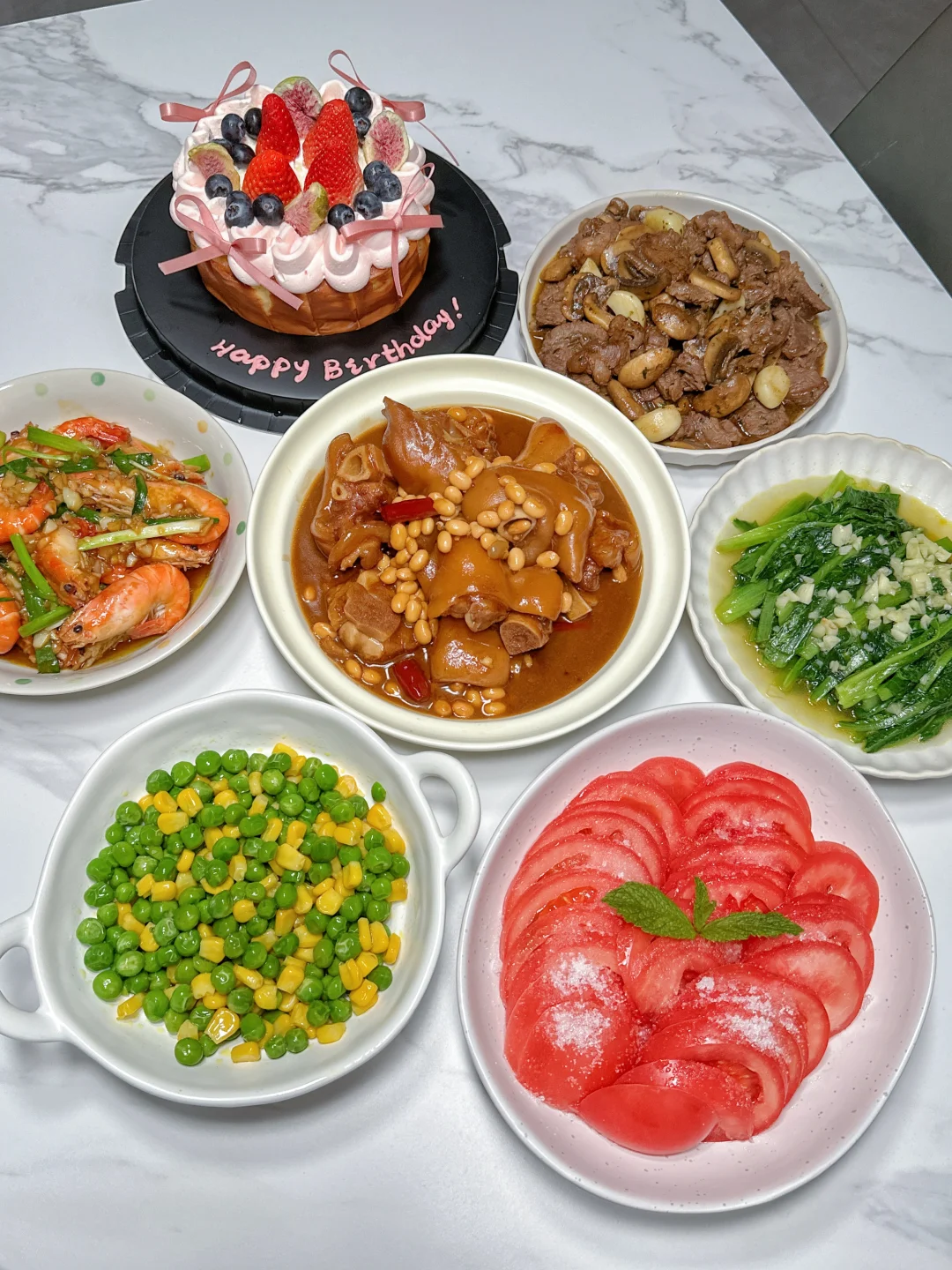✅晚餐分享｜“嘘～许愿🎂”生日快乐