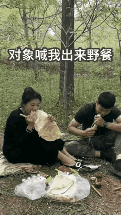 对象喊我出来野餐，都快成野人了[泪奔]