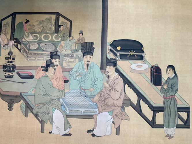 有幅古画《重屏会棋图》，被誉为古画版的“盗梦空间”。画中是南唐中主和兄弟下了一盘